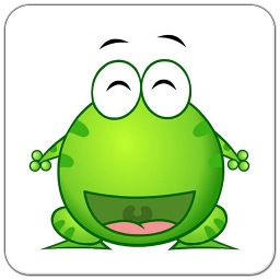 绿豆蛙的笑脸